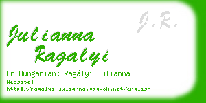julianna ragalyi business card